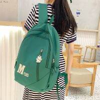 hot【cw】 Large Capacity Schoolgirl Fashionable Woman Schoolbag Teenagers Color