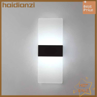 Haidianzi ลูกบาศก์แบ็คดรอปเป่าลม Led ไฟขึ้นลงของตกแต่งโคมไฟติดผนังกลางแจ้งตัวยึดโคมไฟส่องสว่างในร่ม