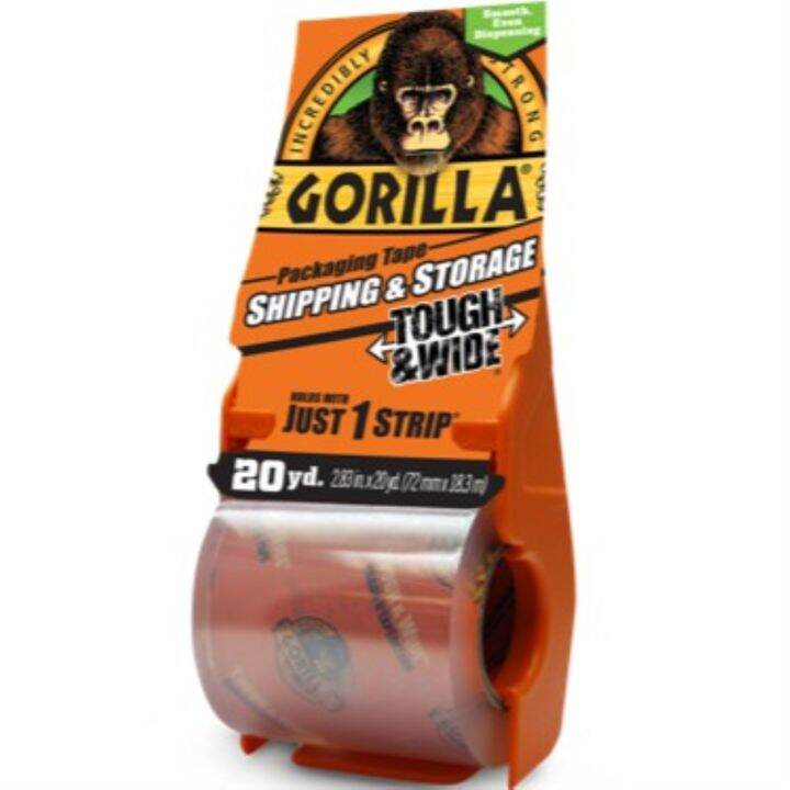 Gorilla Packaging Tape with Dispenser 20 yd Lazada PH