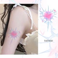 3pcs/lot Waterproof Temporary Tattoo Sticker Cartoon Peach Heart Cute ins y2k Flash Tatoo Fake Tatto for girl Child Kids Women