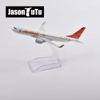 JASON TUTU 16เซนติเมตร JEJUAIR โบอิ้ง737เครื่องบินรุ่นเครื่องบินเครื่องบินรุ่น D Iecast โลหะ1400ขนาดเครื่องบินโรงงานขายส่ง D Ropsh