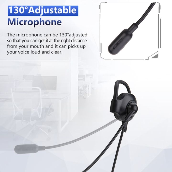 call-headset-with-mic-service-headphone-for-cordless-3-5mm-centre-traffic-computer