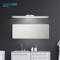 LUCKYLED โคมไฟห้องน้ำแอลอีดีโคมไฟติดผนัง8W 12W ที่ทันสมัย AC85-265V Led ติดโคมไฟติดผนังผนังกันน้ำ