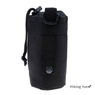 Hiking fun💕 ขวดน้ำกลางแจ้งทนทานกระเป๋าตั้งแคมป์เดินป่า Travel survival kits Holder