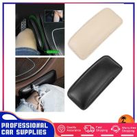 Universal Leather Car Knee Pads Door Center Control Leg Cushions Door Center Control Foot Cushion Microfiber Car Seat Accessorie