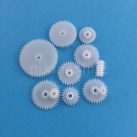 11pcs J255Y M0.5 11 Different kinds of Gears include Worm Shaft Gear Crown Gear Double deck Reduction Gear