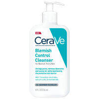 CeraVe Blemish Control Cleanser 236ml คลีนเซอร์สำหรับผิวหน้า จากเซราวี ช่วยทำความสะอาด ขจัดสิ่งสกปรก และความมันส่วนเกิน (ไม่มีกล่อง) DeMed Clinic