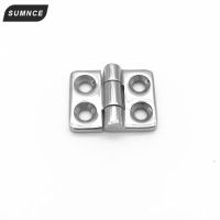 ☃ 32x25mm Boat Door Hinge Marine Window Deck Cabinet Hinge Stainless Steel Ball Bearing For Yacht Boat Accessories Marine