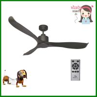 พัดลมไม่มีโคมไฟ WINFAVOUR DC51 56 นิ้ว สีดำCEILING FAN WINFAVOR DC51 56 IN BLACK **ราคาดีที่สุด**