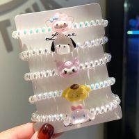 Rubber Band Kuromi Cinnamoroll Cord Hair Cartoon Rope Elastic Kawaii