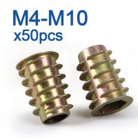 [A TOOL] 50Pcs/LotM5M8Zinc AlloyFor ไม้ HeadNuts