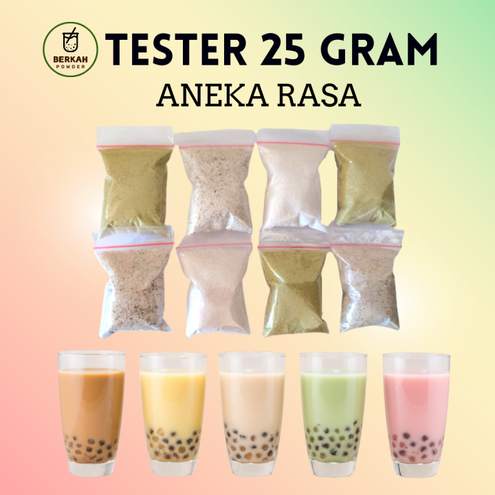 Bubuk Minuman Rasa 25 Gr Minuman Kekinian Promo Bubuk Minuman Aneka Rasa 25 Gram Bubble Drink 4070