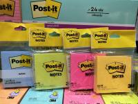 Post-it notes กระดาษโน๊ตมีกาวในตัว ขนาด 3นิ้ว*3นิ้ว 100 แผ่น