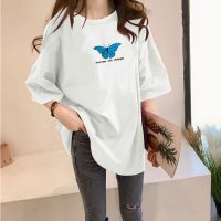 [AMYGO] 2023 Plus Size T Shirt Big Size Loose Tshirt Women Baju Perempuan Murah printing Fashion Clothes Tshirt Woman Tops Girls Student Korean Style Ladies Kurung Moden