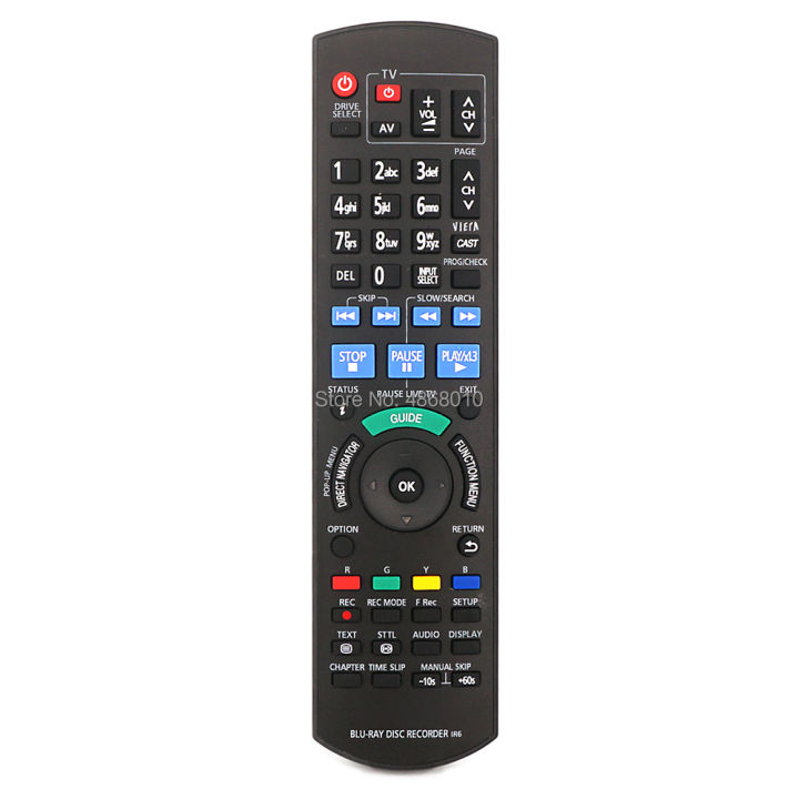 universal-remote-n2qayb000475-for-panasonic-blu-ray-dvd-player-disc-recorder-dmr-bw880-dmr-bw780-dmr-xw480-fernbedienung