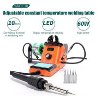 60W 90 To 480 ℃ Constant Temperature Digital Display Soldering Iron Set Automatically Dormant Electric Soldering Iron Паяльник