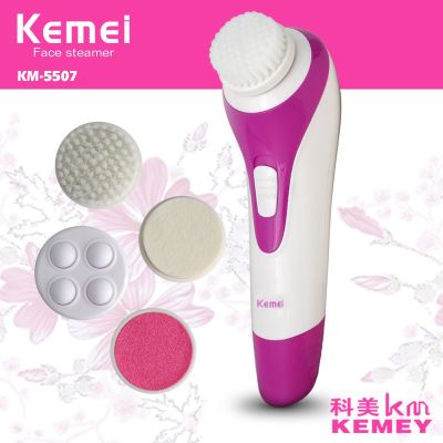 ❤ KEMEI เครื่องขัดหน้า-นวดหน้า ทำความสะอาด นวดหน้า KM-5507👨