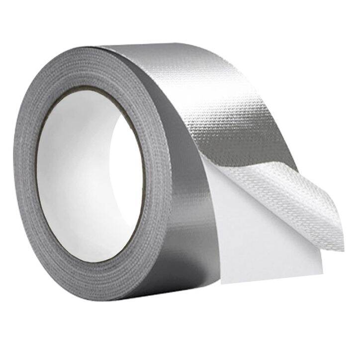 Glass Fiber Cloth Aluminum Foil Tape (5.9Mil Thick), High Temperature