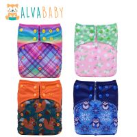 U Pick ALVABABY Cloth Diapers Baby Reusable Polyester Eye-bird Mesh Inner Cloth Nappy for Unisex Diaper Shell Cloth Diapers