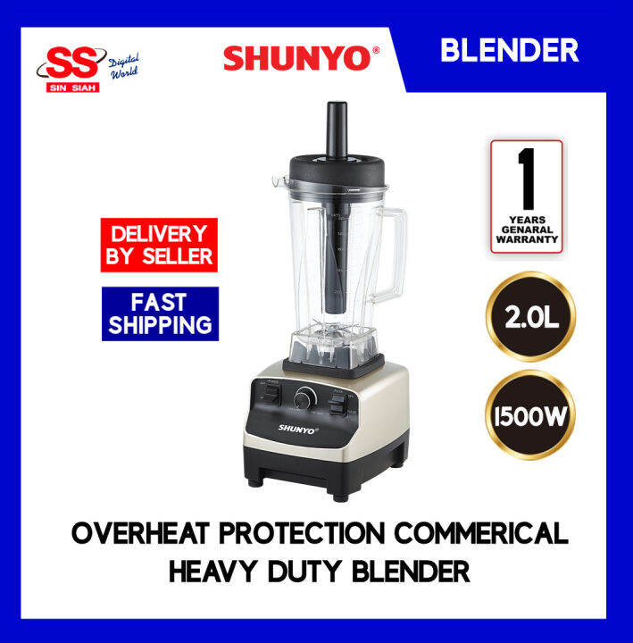 Shunyo SIB819 2.0L 1500W Overheat Protection Commerical Heavy Duty
