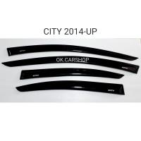 คิ้วกันสาดรถยนต์ HONDA CITY 2014-2019