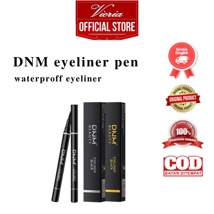 DNM eyeliner pen waterproff eyeliner spidol anti air Lazada Indonesia