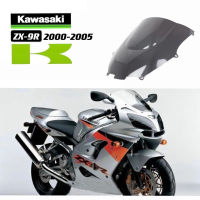 FOR KAWASAKI ZX-9R 2000-2005 MOTORCYCLE MODIFIED FRONT WINDSCREEN BLACK ELEVATION COWLING ACCESSORIES