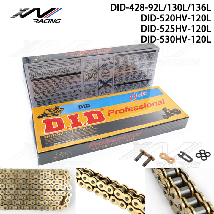 High Quality ORing DID 520 428 525 Steel Oil Seal Chain Standard Sprocket Motorcycle Drive