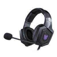 【▤】 Faraz Product K8 PS4 Casque หูฟังเกมชิ้นไฟ LED หูฟังมีไมโครโฟนหูฟังสเตอริโอสำหรับแท็บเล็ต/ ใหม่ Xbox One