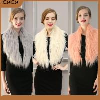 CUCU 1 PC 7 Colors Imitation Gifts Warm Winter Long Scarf Shawl Faux Fur