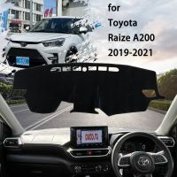 แผ่นแดชฝาปิดแผงควบคุมเบาะพรมเบาะบังแดดสำหรับ Toyota Raize Daihatsu Rocky A200 2019 ~ 2021หลีกเลี่ยงร่มกันแดดหมวกไฟฉาย