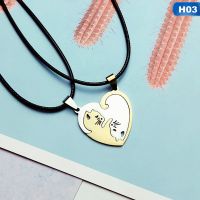 2021Cat Yin Yang Necklace Cat Cat puzzle necklace couple necklace Matching Necklace for Couples Friendship Necklace couple jewelry