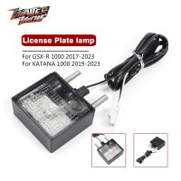 โคมไฟป้ายทะเบียนสำหรับ SUZUKI GSX-R 1000 KATANA 2017 2018 2019 2020 2021 2022 2023ไฟ LED สำหรับรถมอเตอร์ไซค์