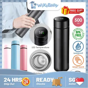 Wholesale 2023 new 450ml Coffee thermos tumbler Smart flask with LED Temperature  Display Double Wall Vacuum Insulated Water Bottle From m.