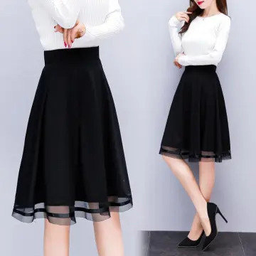 Knee Length Skirt For Women Best Price in Singapore Dec 2023