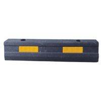 ยางกั้นล้อขนาด 50x13x10.5cm. รับน้ำหนักได้ 60 ตัน