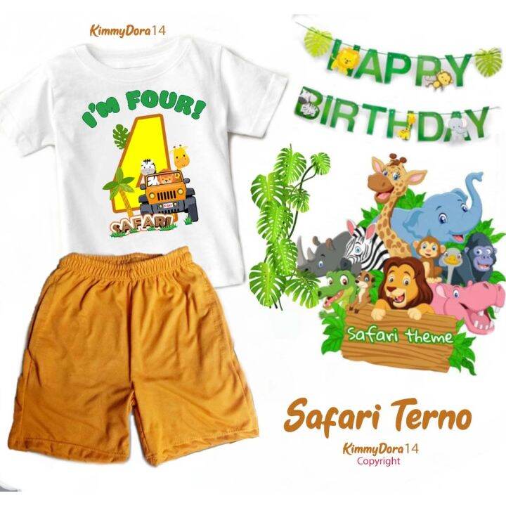 SAFARI BIRTHDAY OUTFIT | Lazada PH