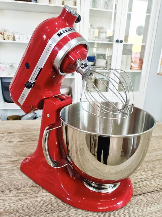 เครื่องผสมอาหาร-kitchenaid-artisan-5ksm150pseer-empire-red-220v