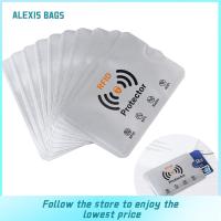 ALEXIS กระเป๋า10ชิ้น,เคสใส่บัตรธนาคารกันขโมย RFID ปิดกั้น ID ปลอกหุ้มใส่ไพ่ซองใส่บัตรป้องกันกระเป๋าสตางค์ Rfid