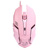 New LED USB Wired Optical Mouse 2400dpi PC Laptop Desktop Computer 6 Buttons Gaming Mice for OW DVA overwatch Dropshipping