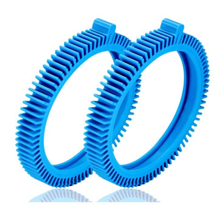 2 Pcs 896584000143 Blue Front Tire Kit Front with Super Hump,for Pool