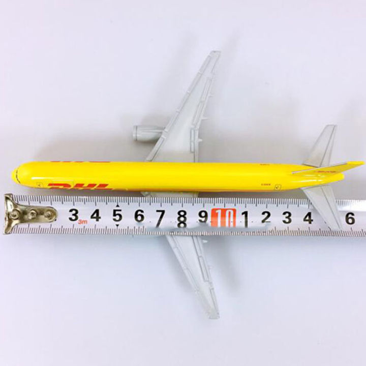 16cm-1-400-classic-boeing-b757-200-model-collection-dhl-express-delivery-airlines-with-base-alloy-aircraft-planedisplay-modeltoy