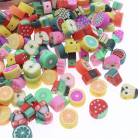 Mixed fruits Clay beads for making bracelets, necklaces, earrings and fashion jewelry 10mm