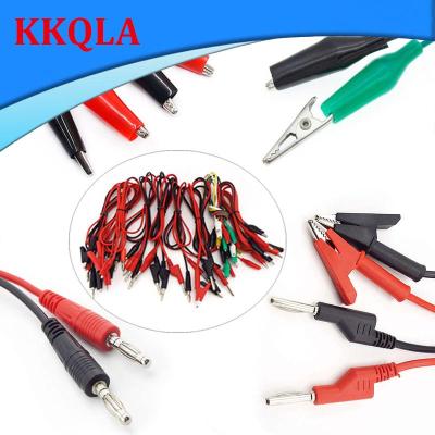 QKKQLA Multimeter Electrical DIY Test Leads Crocodile Clips Banana Plug to Alligator Clip Connector Test Hook Cable