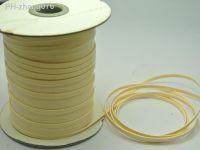 100 Yards Ivory FLAT Korean Waxed Cord Craft Lace String Thread 4mm