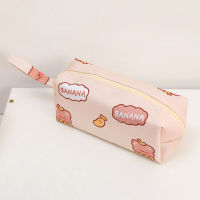 School Supplies Storage Bag Large-capacity Pencil Case Cute Pencil Bag Girl Boy Stationery Bag Creative Pencil Bag Little Bear Pencil Case Canvas Pencil Case