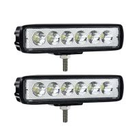 Booming รถบรรทุก6led ขับสปอทไลท์สว่างไสวสูงไฟหน้ารถมอเตอร์ไซค์แบบ Led 30W ไฟหน้ารถ Drl