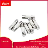 5x20 Ceramic Fuse Tube 6 x 30mm Seat 3/4/5/6.3/10/3.15/10/15A An Breaker 250V