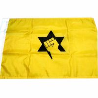 Israel Kach And Kahane Chai Flag 90x150cm 3x5ft 100D Polyester Double Stitched High Quality Free Shipping