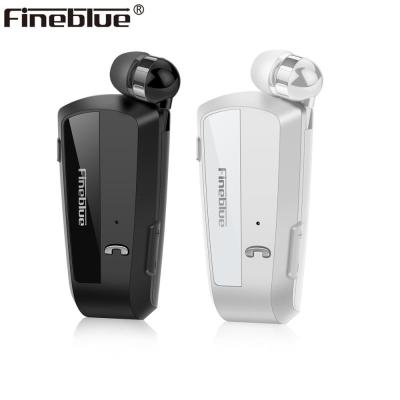 Fineblue F990 Wireless Bluetooth Earphones With MIC Neck Clip On escopic Type Business Sport Stereo In-ear for 12